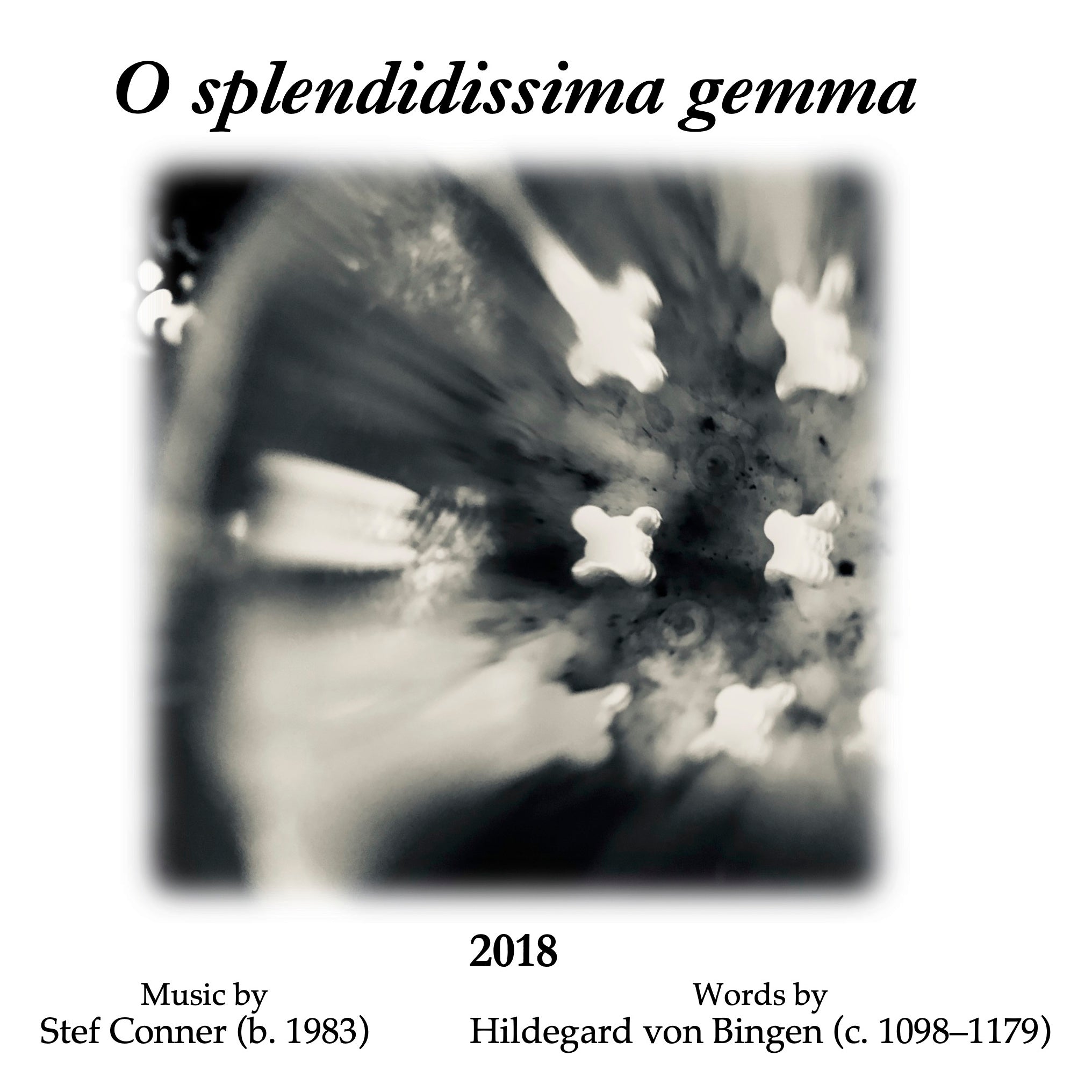 O splendidissima gemma, performance materials + license – Stef Conner's ...